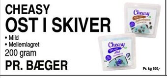 ABC Lavpris CHEASY OST I SKIVER tilbud