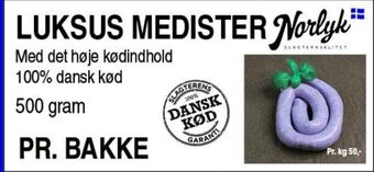 ABC Lavpris LUKSUS MEDISTER tilbud