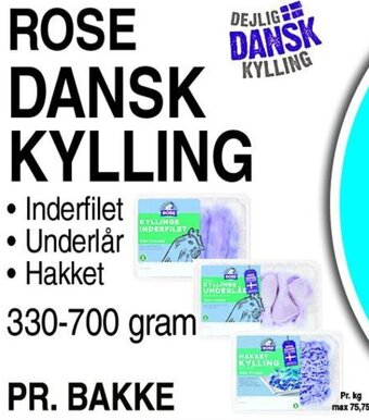 ABC Lavpris ROSE DANSK KYLLING tilbud