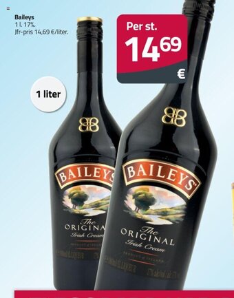 Fleggaard Baileys 1L.17% tilbud