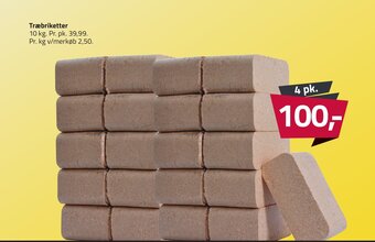 Fleggaard Træbriketter tilbud