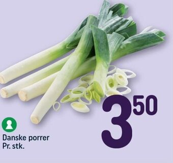 REMA 1000 Danske porrer Pr. stk. tilbud