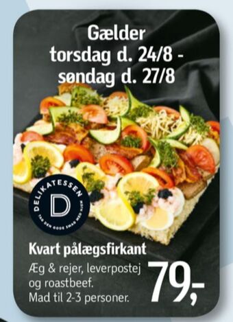 Føtex Ukendt delikatessen tilbud