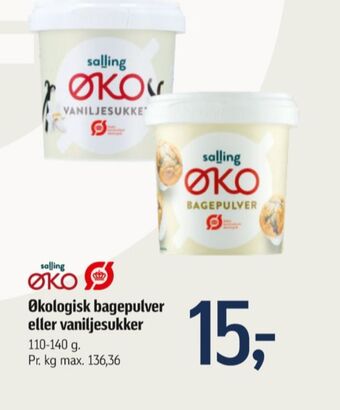 Føtex Salling øko bagepulver tilbud