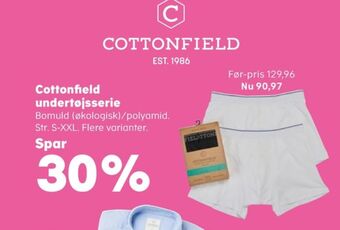 Kvickly Cottonfield tights tilbud