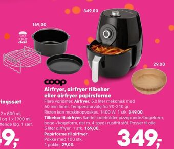 Kvickly Coop airfryer tilbud