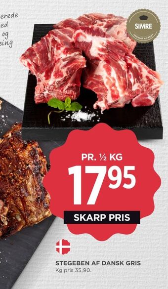 MENY Ukendt stegeben tilbud