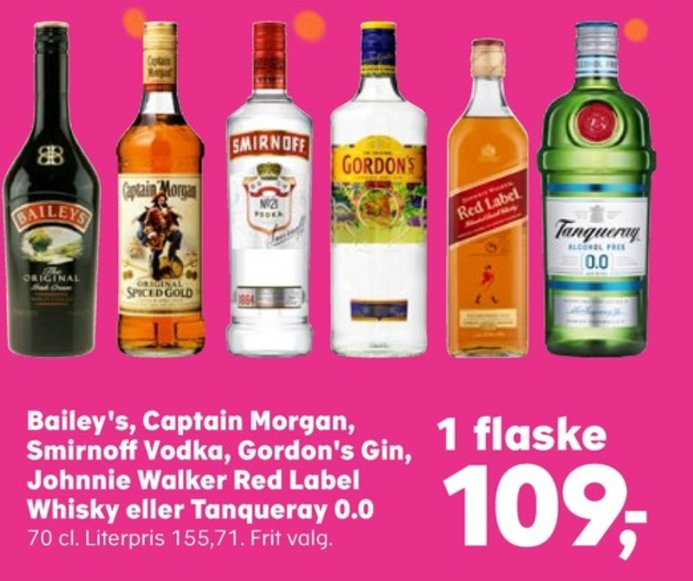 London dry gin gin tilbud hos Kvickly