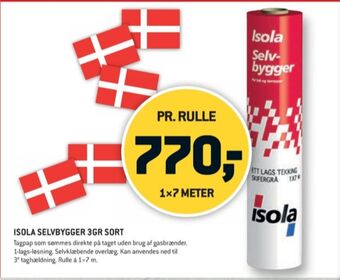 XL-BYG Isola tagpap tilbud
