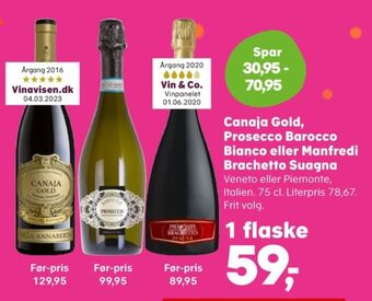 SuperBrugsen Ukendt italiensk rødvin tilbud