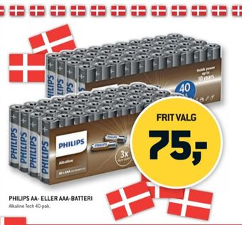 XL-BYG Philips batterier tilbud