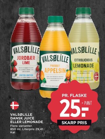 MENY Valsølille lemonade citrolicious tilbud