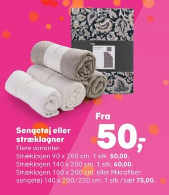 Kvickly Coop sengesæt tilbud