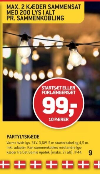 XL-BYG Ukendt lyskæder tilbud