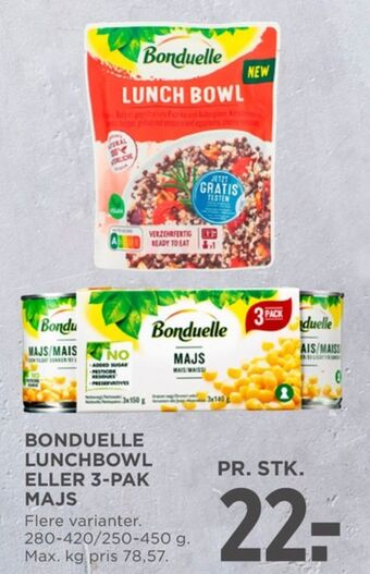 Bonduelle majs