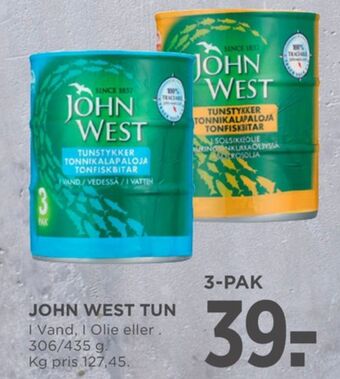 John west tun