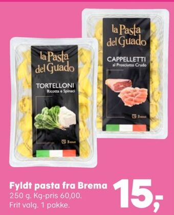 SuperBrugsen La pasta del guado pasta tilbud