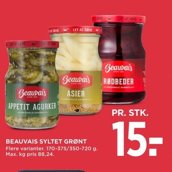 MENY Beauvais agurkesalat tilbud
