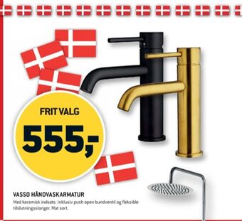 XL-BYG Vasso håndvaskarmatur tilbud