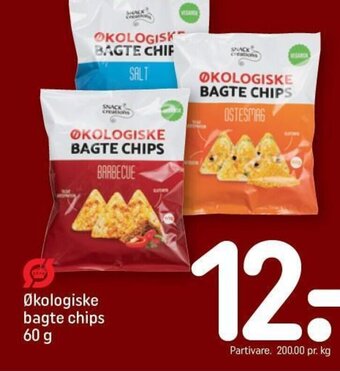 REMA 1000 Økologiske bagte chips 60 g tilbud