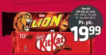 Nestlé Kit Kat el. Lion