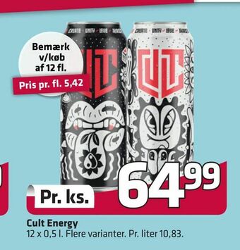Fleggaard Cult Energy tilbud