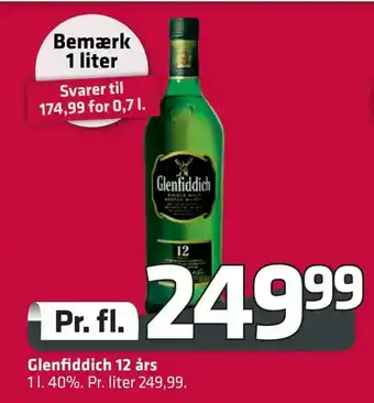 Fleggaard Glenfiddich 12 års tilbud