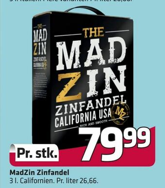 Fleggaard MadZin Zinfandel tilbud