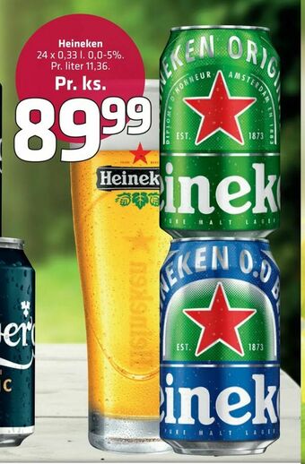 Fleggaard Heineken tilbud