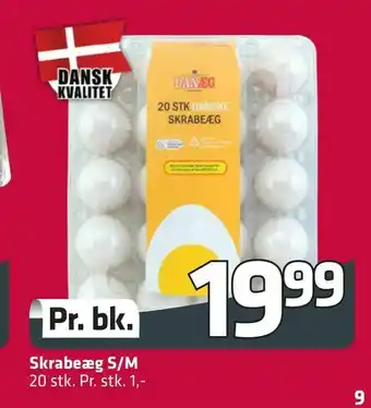 Fleggaard Skrabeæg S/M tilbud