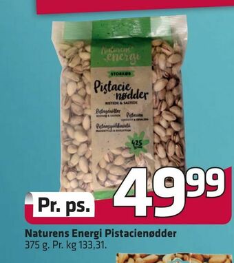 Fleggaard Naturens Energi Pistacienødder tilbud