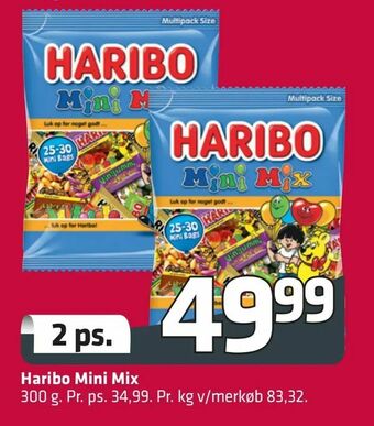 Fleggaard Haribo Mini Mix tilbud