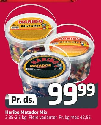 Fleggaard Haribo Matador Mix tilbud