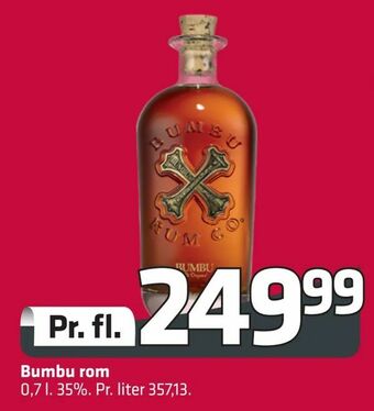 Fleggaard Bumbu rom tilbud