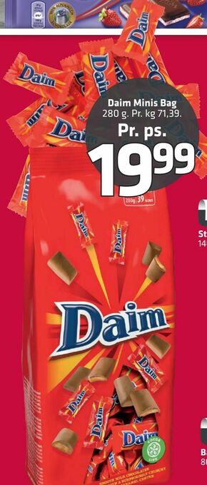 Fleggaard Daim Minis Bag tilbud