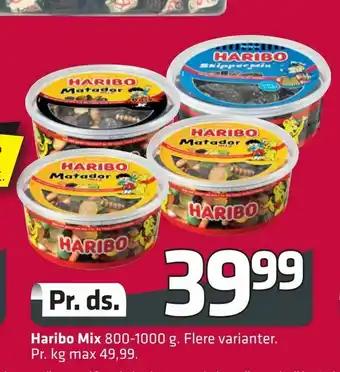 Fleggaard Haribo Mix tilbud