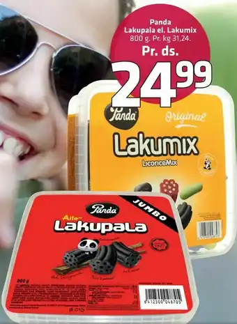 Fleggaard Panda Lakupala el. Lakumix tilbud