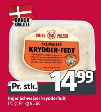 Fleggaard Højer Schweizer krydderfedt tilbud