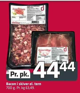 Fleggaard Bacon i skiver el. tern tilbud