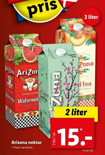 Let-Køb Arizona nektar tilbud