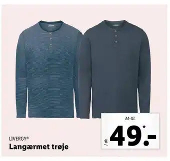 Langærmet trøje