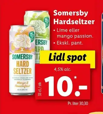 Let-Køb Somersby Hardseltzer tilbud
