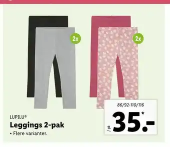 Leggings 2-pak