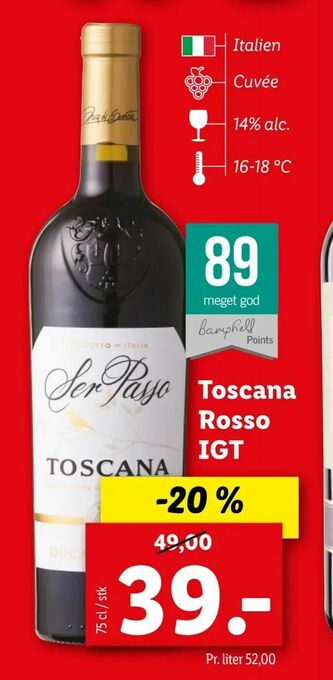 Toscana Rosso IGT