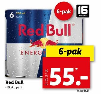 Let-Køb Red Bull tilbud