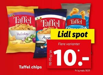 Let-Køb Taffel chips tilbud