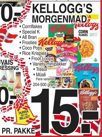 ABC Lavpris Kellogg's tilbud