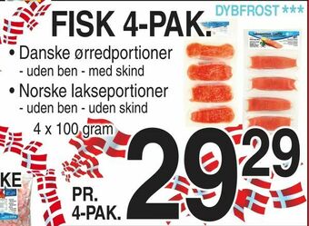 ABC Lavpris Fisk 4-pak tilbud