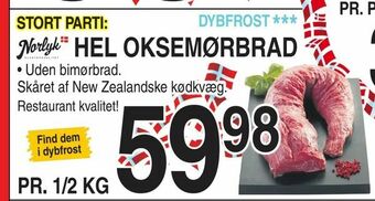 Hel oksemørbrad