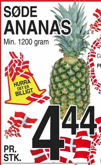 ABC Lavpris Ananas tilbud